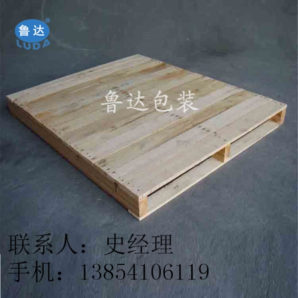 山東貨架托盤廠家,懸臂立體庫專用木棧板，通廊式貨架專用木托盤